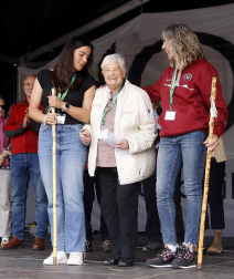 Celebración en Elgeta del centenario de la Federación Vasco Navarra de Alpinismo