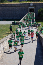 Fotos de la X Marcha contra el Cáncer en Pamplona.