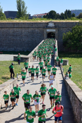 Fotos de la X Marcha contra el Cáncer en Pamplona.