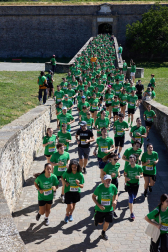 Fotos de la X Marcha contra el Cáncer en Pamplona.