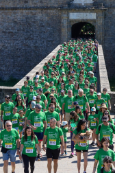 Fotos de la X Marcha contra el Cáncer en Pamplona.
