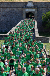 Fotos de la X Marcha contra el Cáncer en Pamplona.