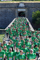 Fotos de la X Marcha contra el Cáncer en Pamplona.