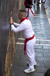 Encierro de La Palmosilla en el tramo de Estafeta