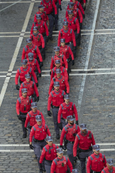 Momentos antes del segundo encierro de San Fermín 2024. |