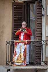 Momentos antes del segundo encierro de San Fermín 2024. |