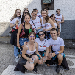 Imágenes del inicio de las fiestas de Irurtzun