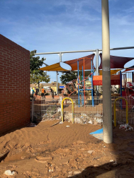 Imágenes de la localidad valenciana de Picaña donde el pamplonés Pablo Rodríguez realiza labores de voluntario tras el paso de la DANA /