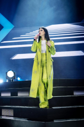 Foto del concierto de Laura Pausini en Málaga./