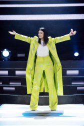 Foto del concierto de Laura Pausini en Málaga./