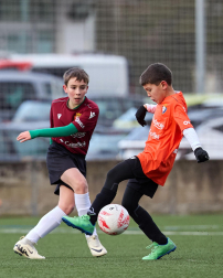 Fotos de la primera jornada del Torneo Interescolar de Osasuna 2024-25./