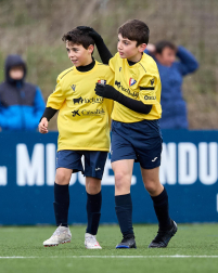 Fotos de la primera jornada del Torneo Interescolar de Osasuna 2024-25./