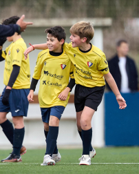 Fotos de la primera jornada del Torneo Interescolar de Osasuna 2024-25./