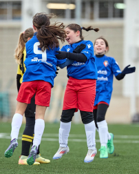 Fotos de la primera jornada del Torneo Interescolar de Osasuna 2024-25./