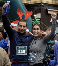 Fotos de la San Silvestre de Estella 2024.