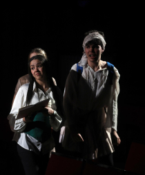 Ensayo del musical 'Personajas' del Taller de Teatro Navarro Villoslada /