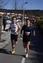 Participantes en las distintas carreras del XLVI Cross Solidario Memorial J.J. Esparza celebradas este domingo 6 de abril /