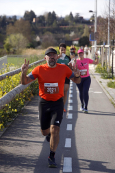 Participantes en las distintas carreras del XLVI Cross Solidario Memorial J.J. Esparza celebradas este domingo 6 de abril /