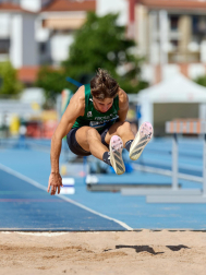 Fotos del campeonato navarro de atletismo sub-23