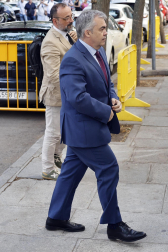 Imagen de Santos Cerdán a su llegada al Tribunal Supremo