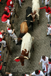 Primer encierro de San Fermín 2025.