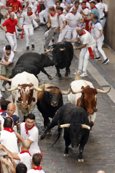 Primer encierro de San Fermín 2025.