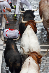 Primer encierro de San Fermín 2025.