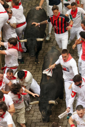 Primer encierro de San Fermín 2025.