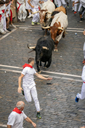 Primer encierro de San Fermín 2025.