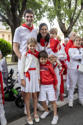 Foto de la procesión de San Fermín 2025./