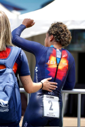Fotos de Paula Ostiz, que se ha proclamado subcampeona del mundo de contrarreloj categoría júnior
