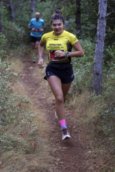 Corredores participantes en la V Betagarri Trail de Ancín este sábado, 25 de octubre /