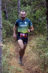 Corredores participantes en la V Betagarri Trail de Ancín este sábado, 25 de octubre /
