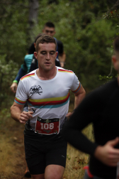Corredores participantes en la V Betagarri Trail de Ancín este sábado, 25 de octubre /