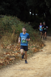 Corredores participantes en la V Betagarri Trail de Ancín este sábado, 25 de octubre /