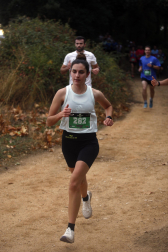 Corredores participantes en la V Betagarri Trail de Ancín este sábado, 25 de octubre /
