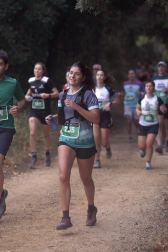 Corredores participantes en la V Betagarri Trail de Ancín este sábado, 25 de octubre /