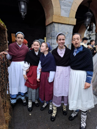 Fotos del concurso de Olentzero de Lesaka.