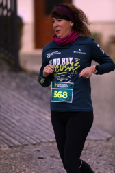 Participantes en la I Carrera de los Inocentes en Ayegui celebrada este domingo,  28 de diciembre