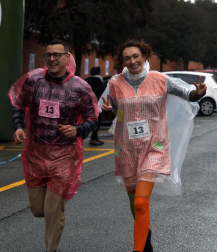 Berriozar acogió la prueba sobre 5 kilómetros en una jornada marcada por el mal tiempo y la lluvia