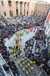 Fotos de la procesión de Viernes Santo en Pamplona