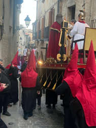 Fotos de la procesión de Viernes Santo de Tafalla