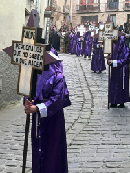 Fotos de la procesión de Viernes Santo de Tafalla