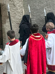 Fotos de la procesión de Viernes Santo de Tafalla