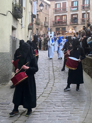 Fotos de la procesión de Viernes Santo de Tafalla