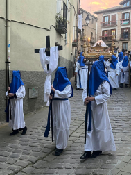 Fotos de la procesión de Viernes Santo de Tafalla