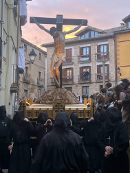 Fotos de la procesión de Viernes Santo de Tafalla