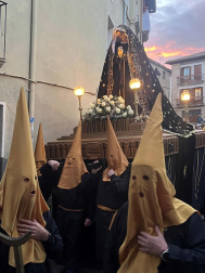 Fotos de la procesión de Viernes Santo de Tafalla