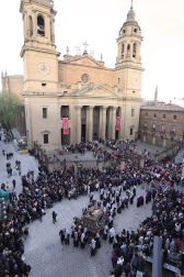 Fotos de la procesión de Viernes Santo en Pamplona