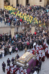 Fotos de la procesión de Viernes Santo en Pamplona
